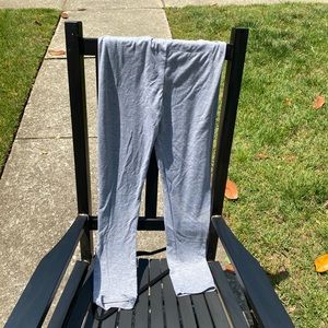 Casual stretchy ligh grey leggings